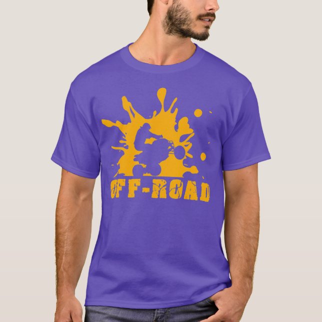 Offroad Vehicle Motorsport Biker Offroad ATV T-Shirt (Front)