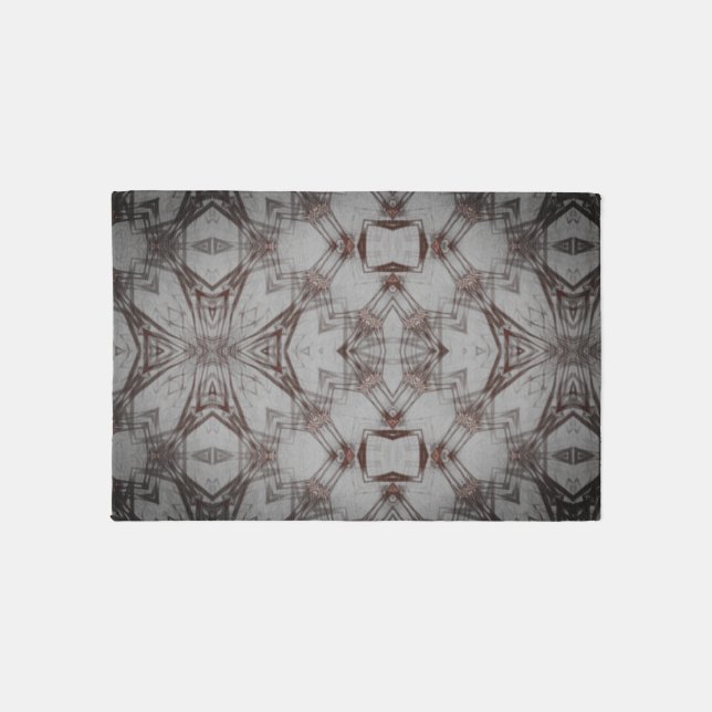 offset echoes fog filter small Rug (Front)