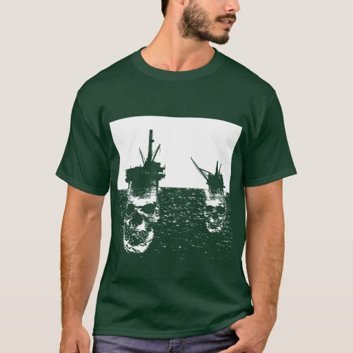 OFFSHORE OIL RIGS T-Shirt | Zazzle