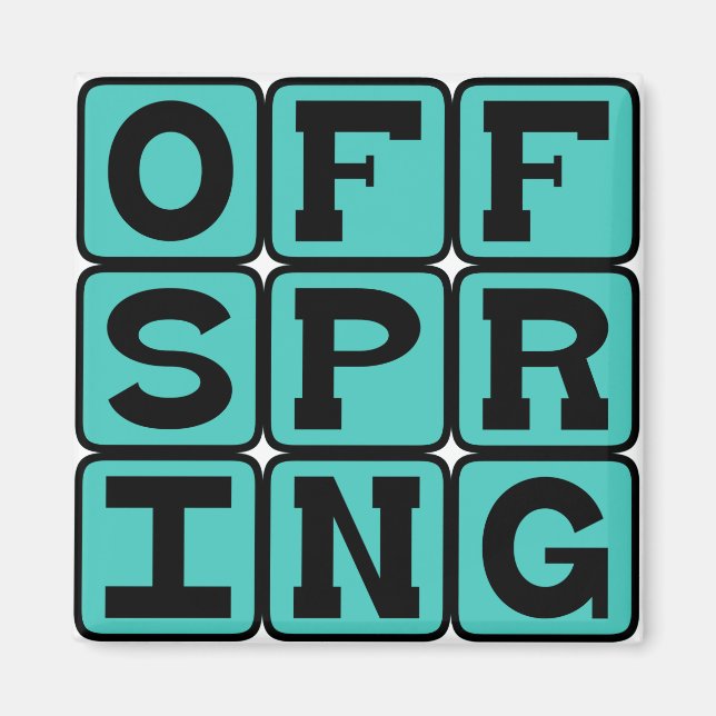 Offspring, Baby or Child Magnet (Front)