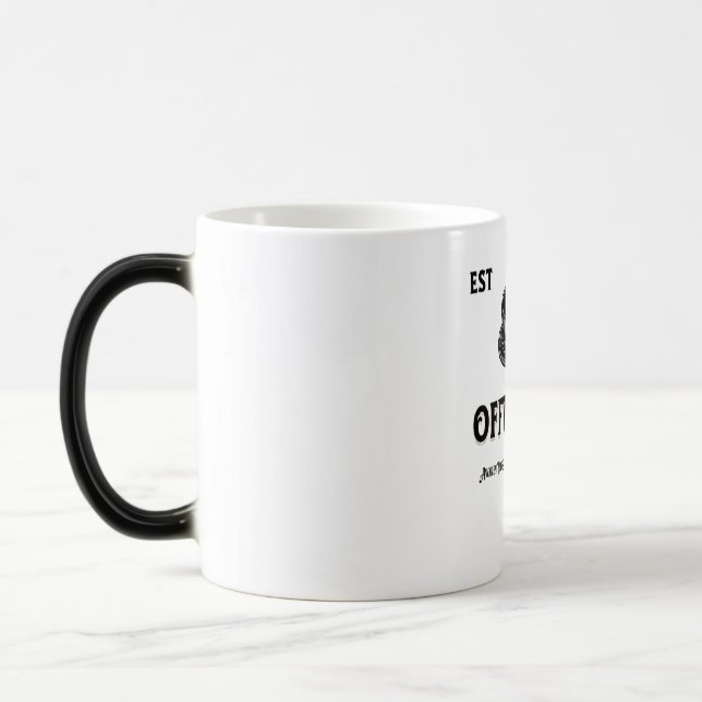 "Offtrack Coffee Mug – Adventure-Inspired Design f (Left)
