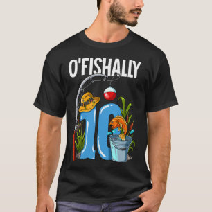O'fishally 10 Years Old 10th Birthday Fishing  T-Shirt