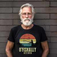 Ofishally Retired Funny fishing retirement