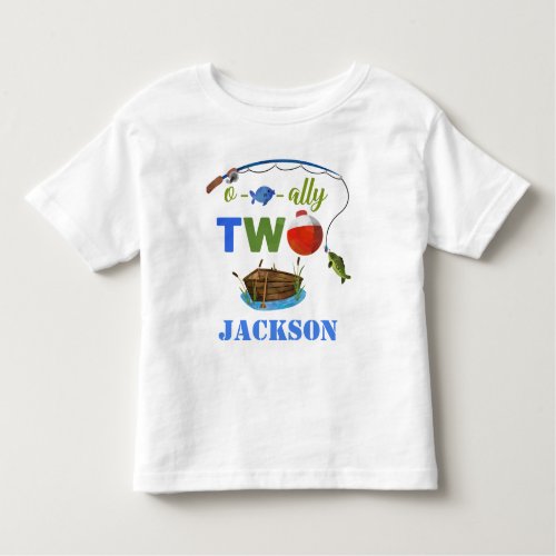 Ofishally TWO baby T_shirt O_fish_ally TWO boy