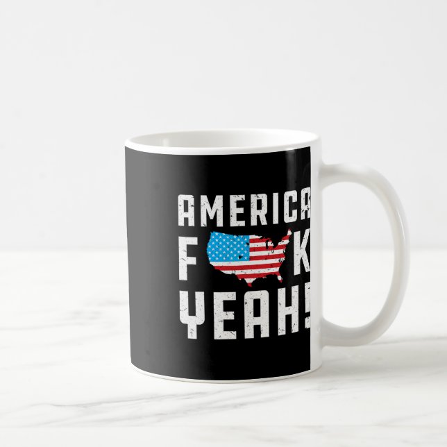 Ofjuly America Yeah Funny Gift  Coffee Mug (Right)