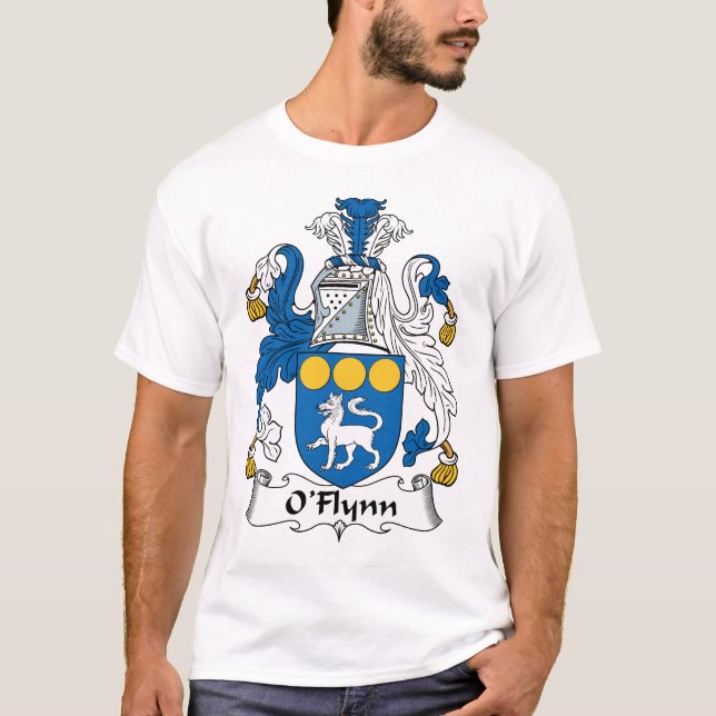 O'Flynn Family Crest T-Shirt (Front)