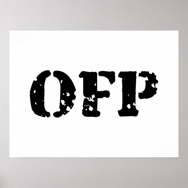 OFP POSTER (Front)