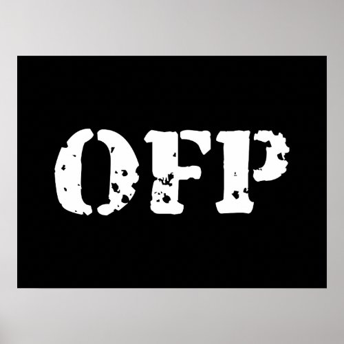 OFP POSTER