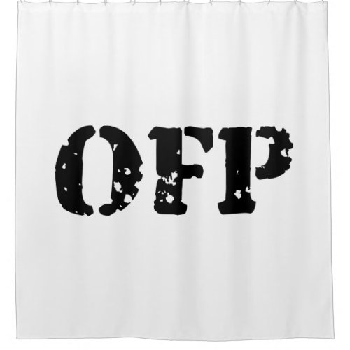 OFP SHOWER CURTAIN