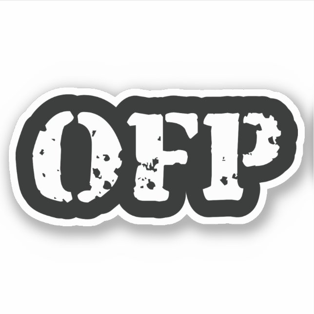 OFP STICKER (Front)