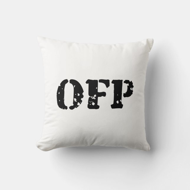 OFP THROW PILLOW (Front)