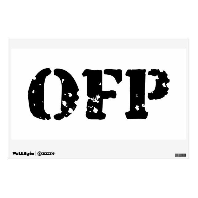 OFP WALL DECAL (Front)