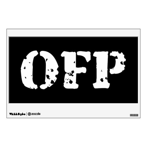 OFP WALL DECAL