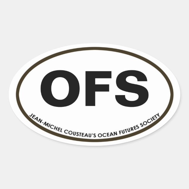 OFS Oval Sticker (Front)