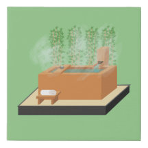 Ofuro Hot Tub in a Zen Garden Design