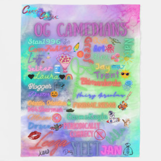 OG Camedian Fleece Blanket