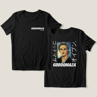 OG M.OMOKO COLOR BLACK BACK VIEW Tri-Blend SHIRT