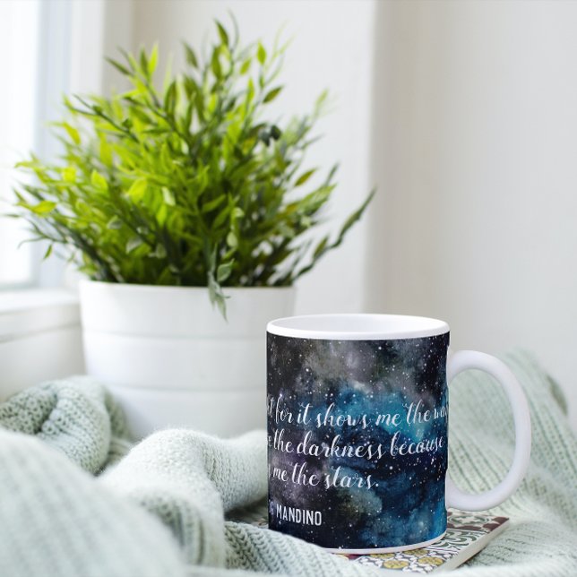 Og Mandino Stars Quote Celestial Coffee Mug (Creator Uploaded)