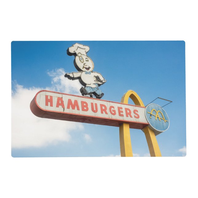 OG McDonald's Placemat 2 (Front)