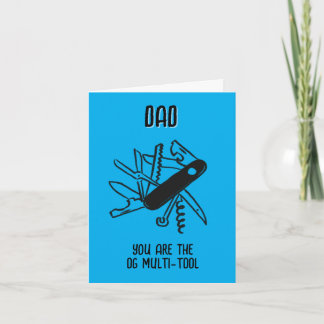 OG Multi-tool father's day - Holiday Card