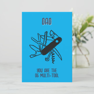 OG Multi-tool father's day - holiday card