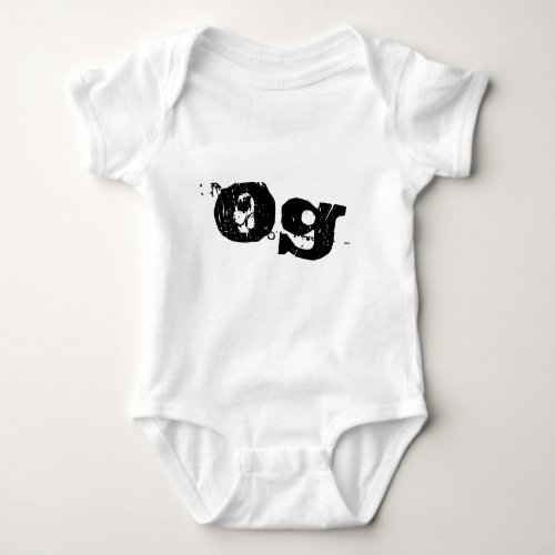OG Original Gangster Baby Bodysuit