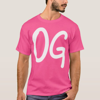 Og Original Gangster Old School Hip-Hop Graffiti T-Shirt