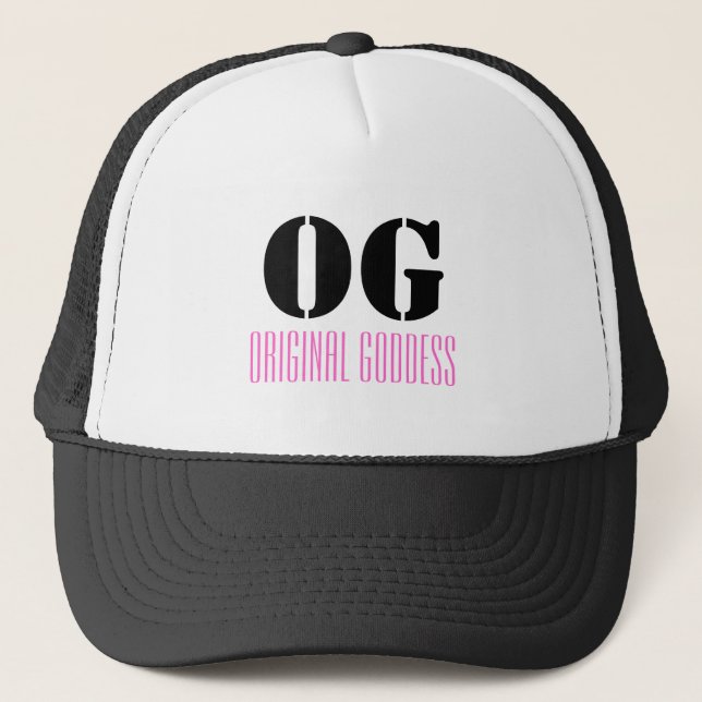 OG Original Goddess Trucker Hat (Front)