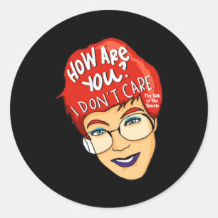 Og Pammy  Classic Round Sticker