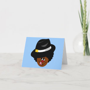 OG Pimpgrim: Original Gangsta Pimp Pilgrim Holiday Card