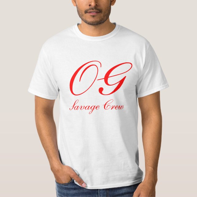 OG Savage Crew T-Shirt (Front)