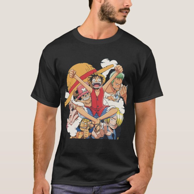 OG Straw Hat Crew ANIME MANGA CARTOON MEME GIFT T-Shirt (Front)