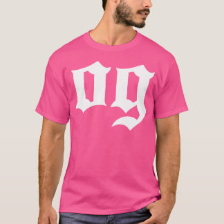 Og The Original Gangster  Cool Old School Hip Hop  T-Shirt