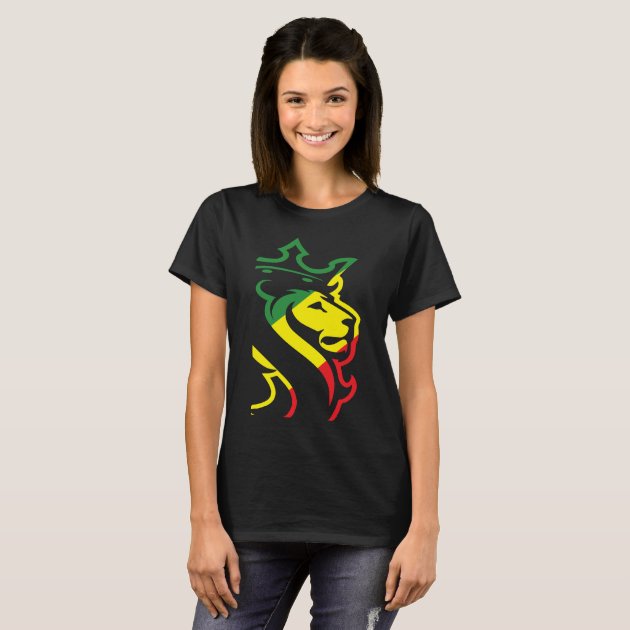 OGABEL OG ABEL BIG LION RASTA JAMAICAN WEED HYPE D T Shirt Zazzle