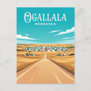 Ogallala USA Postcard