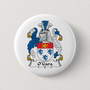 O'Gara Family Crest Pinback Button
