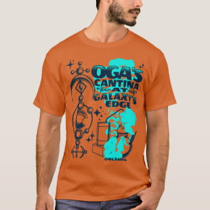 Ogas Cantina at the Edge of the Galaxy Orlando Flo T-Shirt