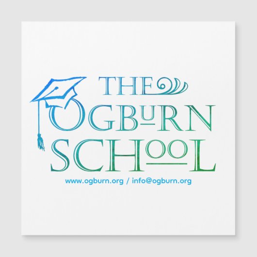 Ogburn School Magnet (Front)
