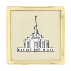 Ogden LDS temple lapel pin / tie tack