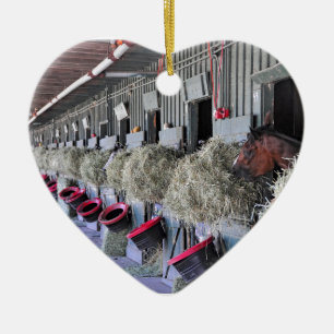 Ogden Phipps Stables Ceramic Ornament