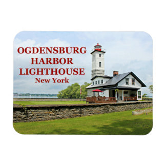 Ogdensburg Harbor Lighthouse, New York Magnet