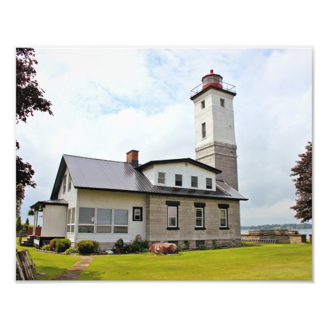 Ogdensburg Harbor Lighthouse, New York Photo Print (Front)