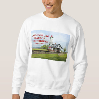 Ogdensburg Harbor Lighthouse, New York Sweatshirt