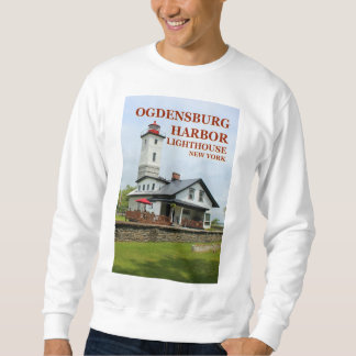 Ogdensburg Harbor Lighthouse, New York Sweatshirt