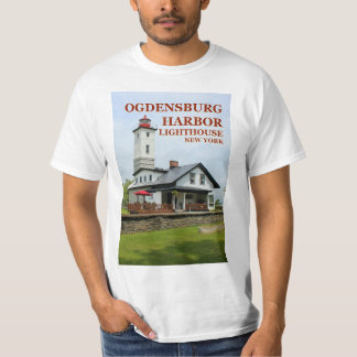 Ogdensburg Harbor Lighthouse, New York T-Shirt