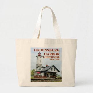 Ogdensburg Harbor Lighthouse, New York Tote Bag