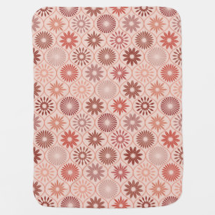 Ogee Boho flowers Baby Blanket