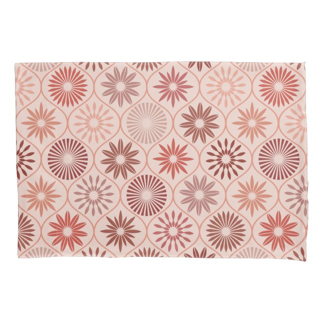 Ogee Boho flowers Pillow Case (Front)