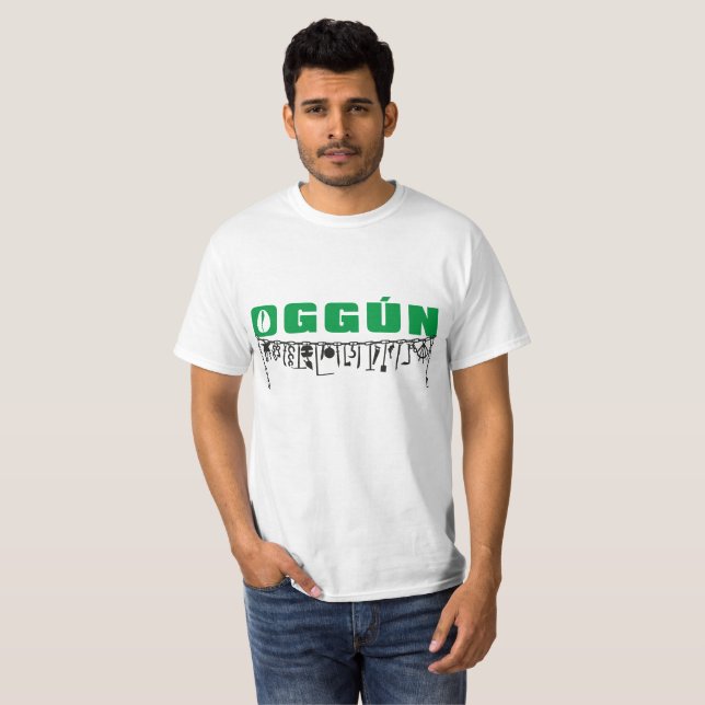 Oggun with achaba 1 T-Shirt (Front Full)
