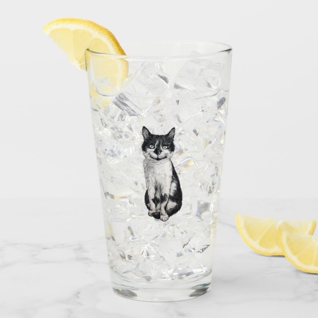 Ogie the cat glass (Front Ice)